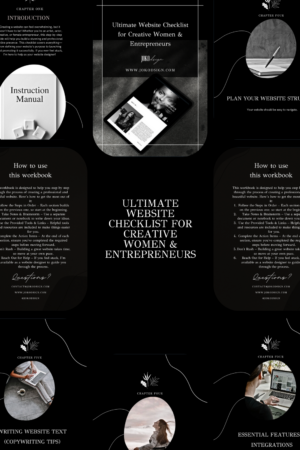 Ultimate Website Checklist for Creative Women & Entrepreneurs